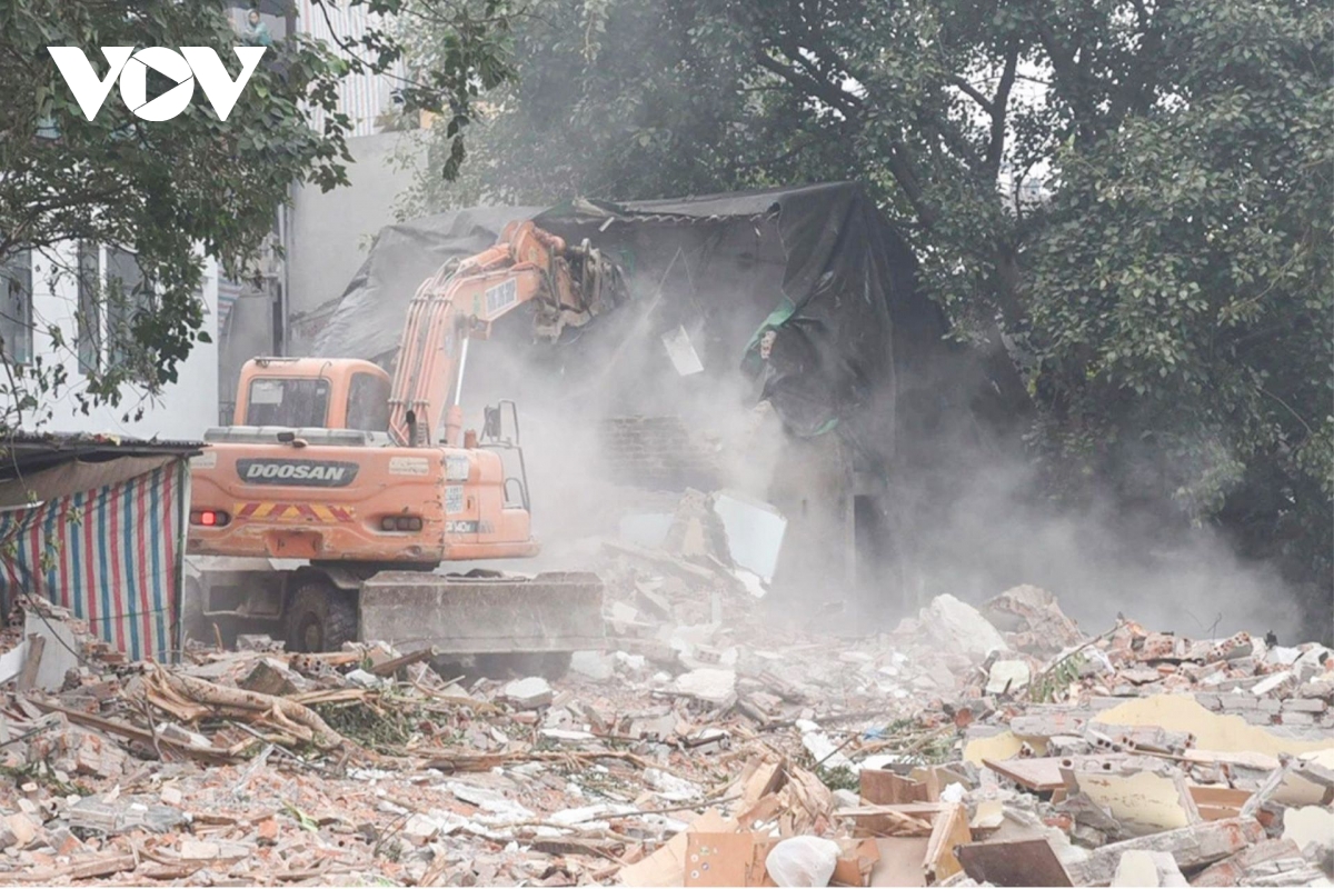 Hoàn thành 100% giải phóng mặt bằng cho dự án đường Vành đai 1